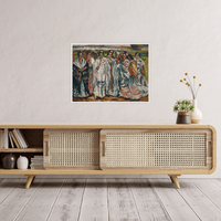 Women in the countryside, Francisco Iturrino - ArtDeco Canvas