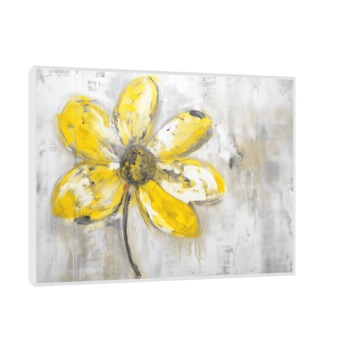 Yellow daisy - ArtDeco Canvas