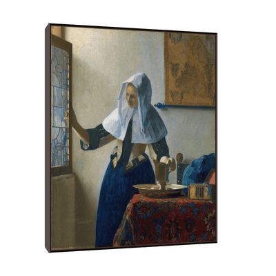 Young Woman with a Water Pitcher, Johannes Vermeer - ArtDeco Canvas