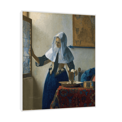 Young Woman with a Water Pitcher, Johannes Vermeer - ArtDeco Canvas