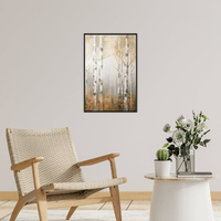 Young birch forest - ArtDeco Canvas