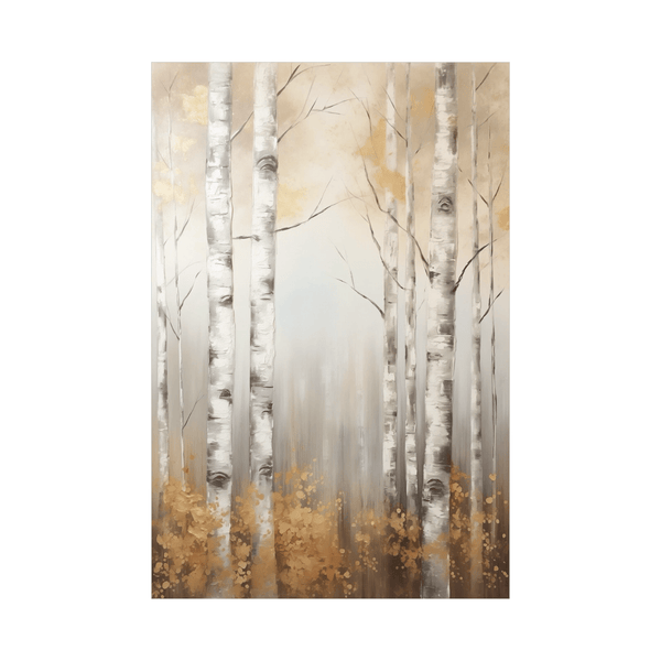 Young birch forest - ArtDeco Canvas