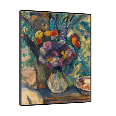 Zinnias, Edmund Conrad